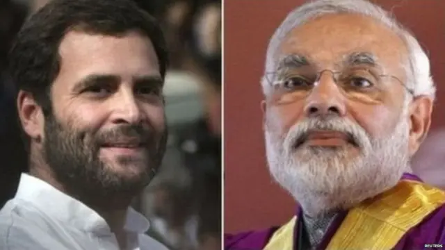 राहुल और नरेंद्र मोदी