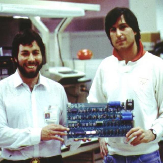 Steve Wozniak y Steve Jobs (Foto: Apple)