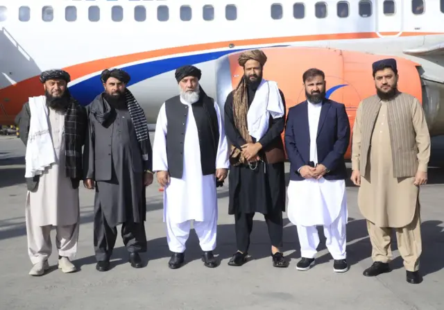 افغانستان طالبان کا حکومتی وفد انڈیا کے دورے پر 