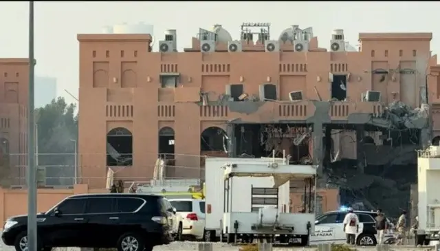 दोहामध्ये इस्रायलचा हल्ला 