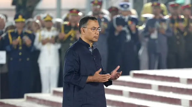 শহীদ মিনারে প্রধানমন্ত্রী তারেক রহমান