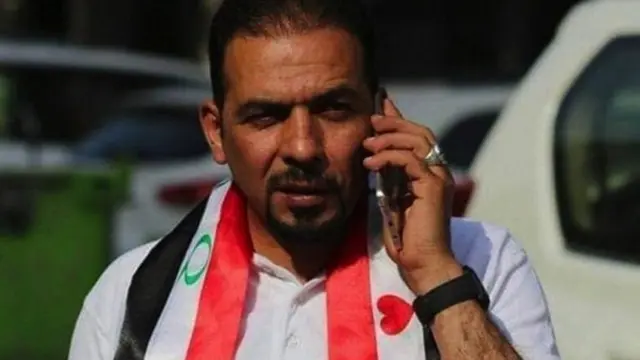 الناشط العراقي إيهاب الوزني
