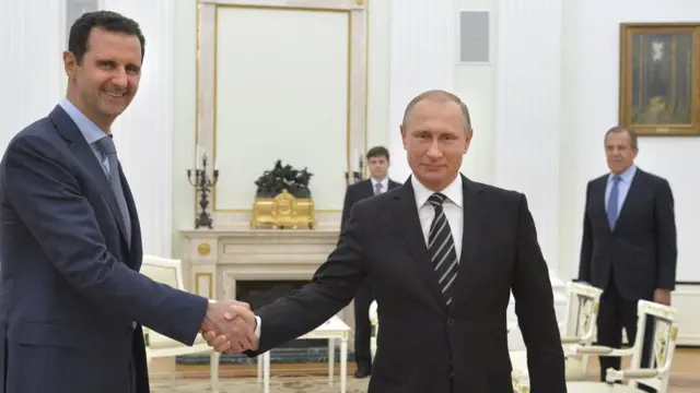 پوتین و اسد