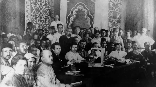 Делегаты съезда народов Востока, Баку, 1920 год