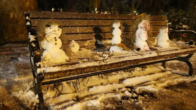 آدم برفی‌ها در جورجیا