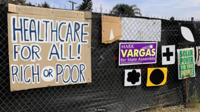 Reclamaciones de salud universal en Estados Unidos.