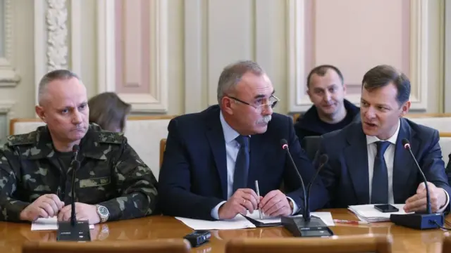 Руслан Хомчак, Сергій Яровий та Олег Ляшко