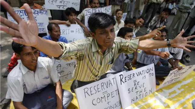 reservation caste education india