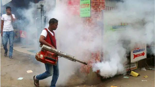 মশা নিয়ন্ত্রণে ওষুধ ছিটানোর কথা জানিয়েছে দুই সিটি কর্পোরেশন