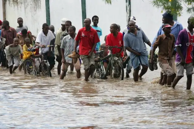 Inondations au Nigéria.