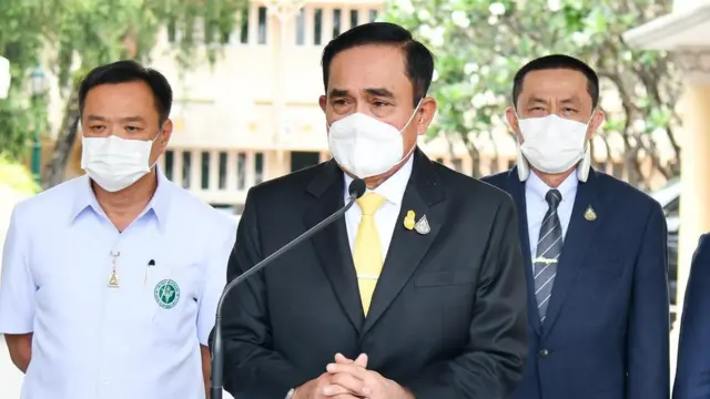 พล.อ.ประยุทธ์แถลงข่าวที่ทำเนียบรัฐบาล