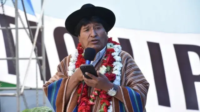 Evo Morales.