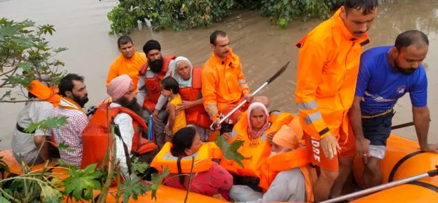 ਮੀਂਹ ਕਾਰਨ ਹਾਲਾਤ