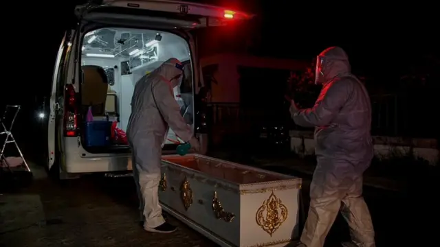 เก็บศพโควิด