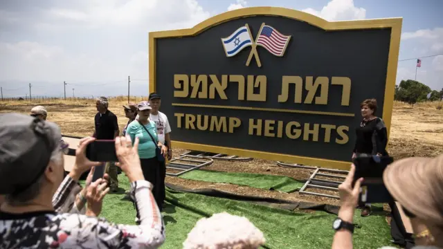 Israel Resmikan 'Desa Trump' Di Wilayah Pendudukan Dataran Tinggi Golan