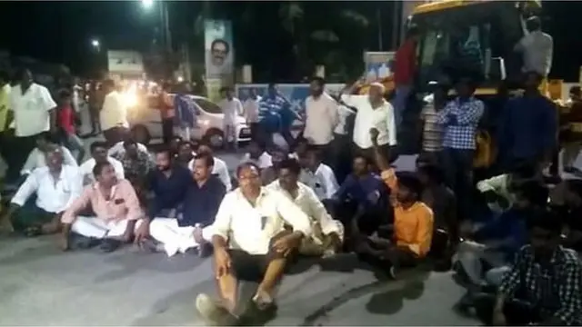 శుక్రవారం అమరావతిలో రైతుల నిరసనలు