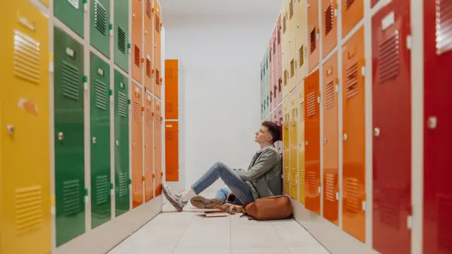 Un estudiante desmotivado.