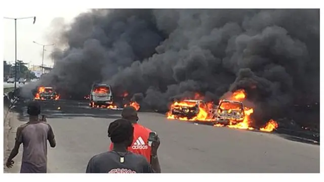 Awọn ọkọ to n jona