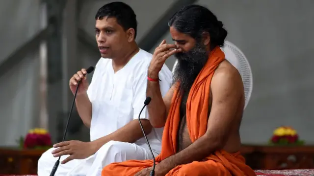 आचार्य बालकृष्ण, बाबा रामदेव