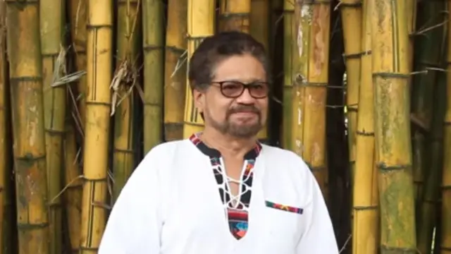 Captura de pantalla del video de Iván Márquez