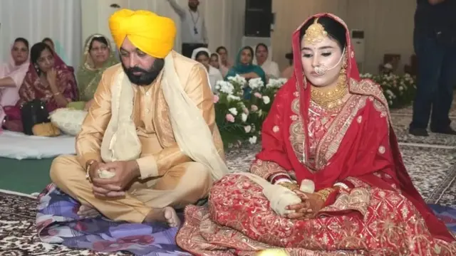 भगवंत मान ने की डॉ. गुरप्रीत कौर से शादी