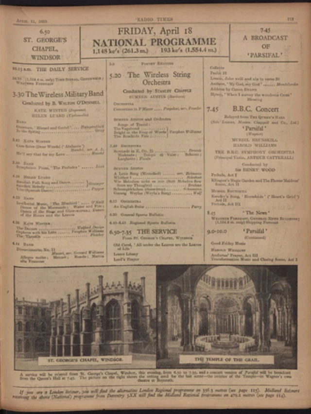 Programa del 18 de abril de 1930
