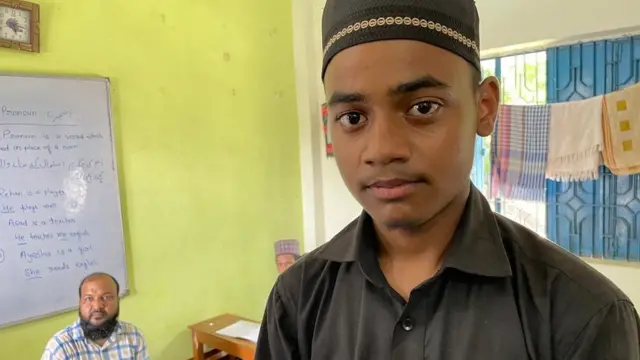 आठवीं कक्षा के छात्र मोहम्मद फरहान