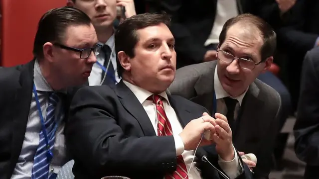 Rusya'nın BM Büyükelçi yardımcısı Vladimir Safronkov