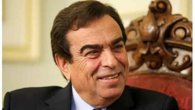 جورج قرداحي وزير الإعلام اللبناني