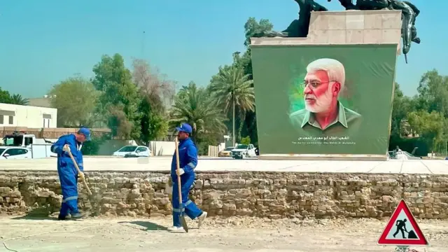 Abu Mahdi al-Muhandis yishwe ari kumwe n'umujenerali wa Iraq Qasem Soleimani mu gitero ca drone ya Amerika mu kwa mbere 2020