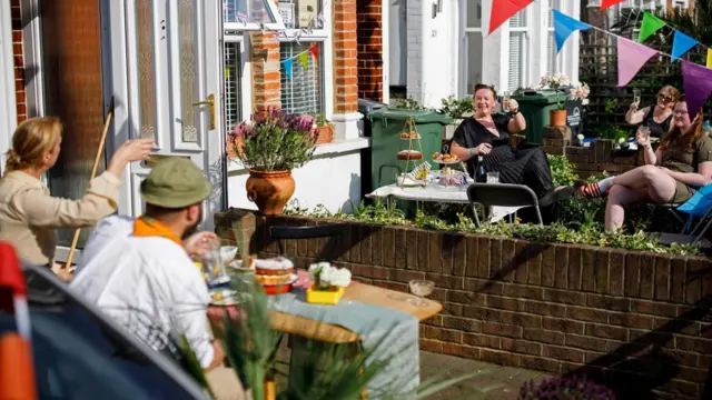Вечеринка в честь дня Победы