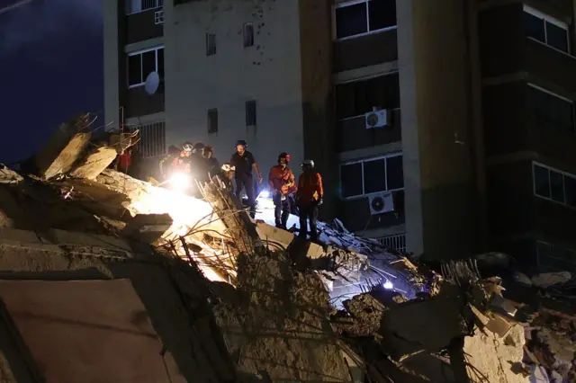 Las impactantes imágenes de los graves daños causados en Caracas por los potentes terremotos que han golpeado Venezuela