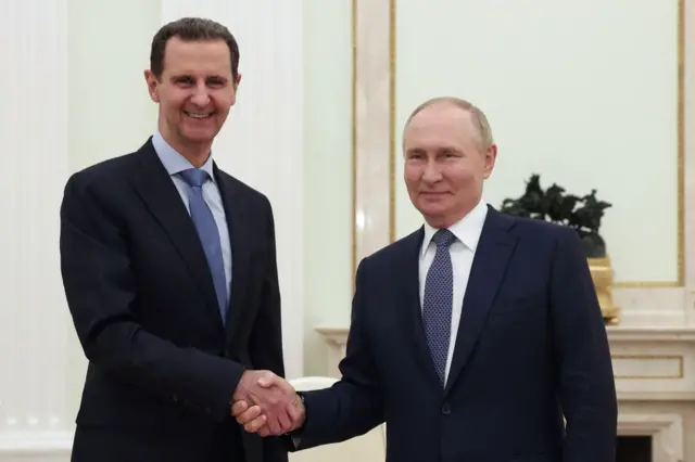 Ông Assad và ông Putin