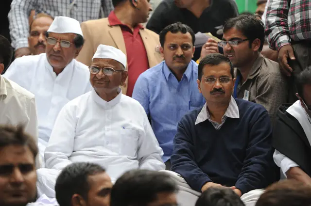 దిల్లీ అసెంబ్లీ ఎన్నికలు, ఆమ్ ఆద్మీ పార్టీ, భారతీయ జనతా పార్టీ, అరవింద్ కేజ్రీవాల్