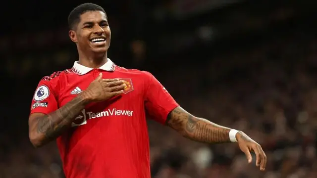 ማከርስ ራሽፈርድ በዩናይትድ ማሊያ 