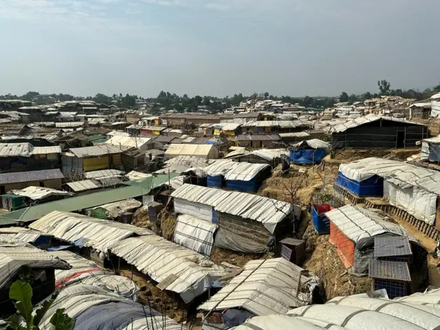 উখিয়ার থাইংখালীর একটি রোহিঙ্গা ক্যাম্প