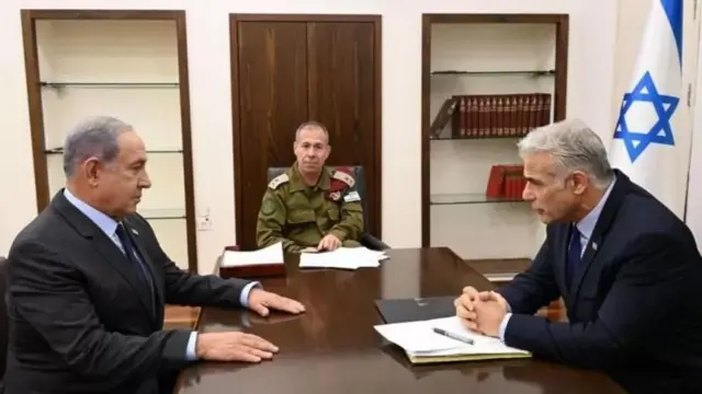  Mkutano kati ya Yair Lapid na Benjamin Netanyahu mwaka jana