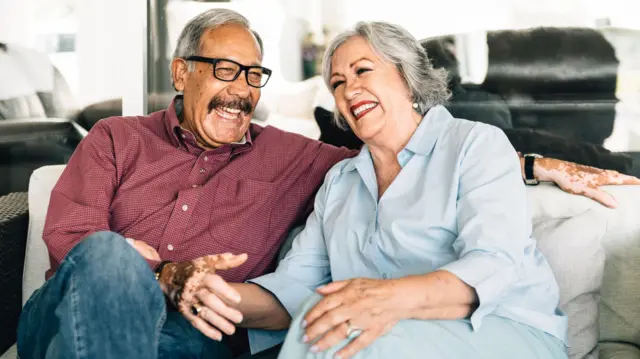 Un hombte y una mujer