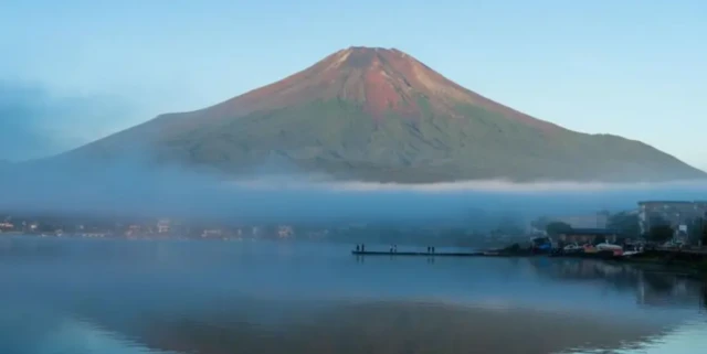 Uma foto do Monte Fuji visto sem nevecassino da betanosetembrocassino da betano2023