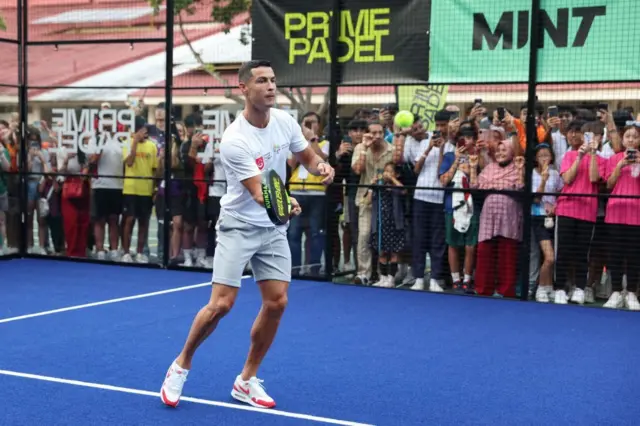 ronaldo padel