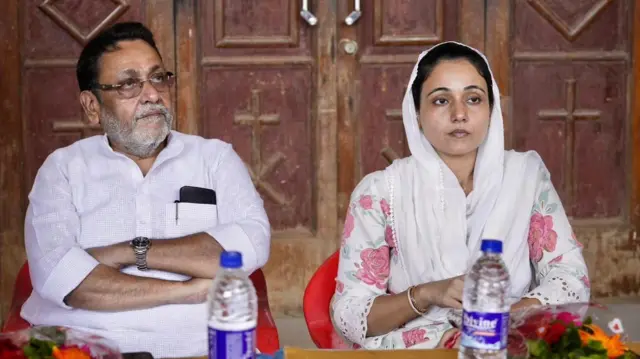 नवाब मलिक आणि सना मलिक