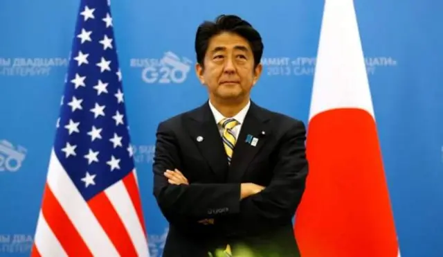Shinzo Abe, Japanese former Prime Minister 