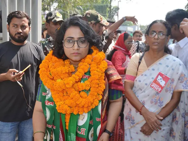 दीघा विधानसभा से माले की उम्मीदवार दिव्या गौतम.