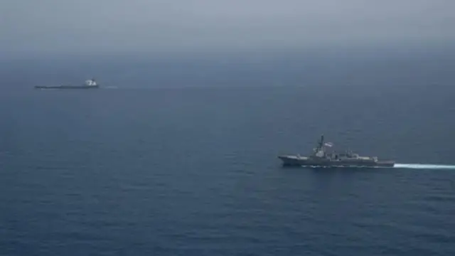 सेंटकॉम के अनुसार, नाकाबंदी शुरू होने के बाद से 37 जहाज़ों को मोड़ दिया गया