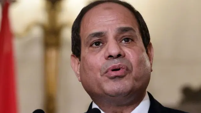 Le président Abdul Fattah al-Sisi