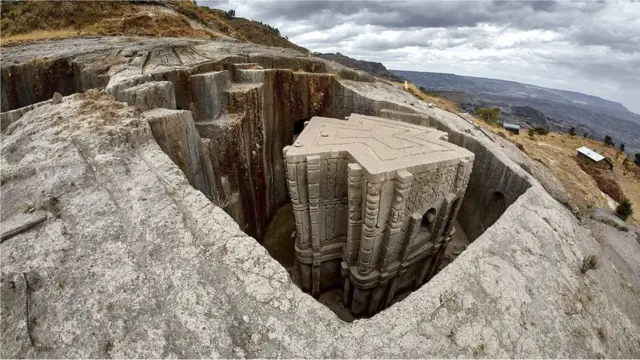 Ceux qui prétendent que les églises originales de Lalibela ont été construites avec l'aide de l'étranger ont tort, selon Abu Gebre Meskel Tesema, moine et ermite.