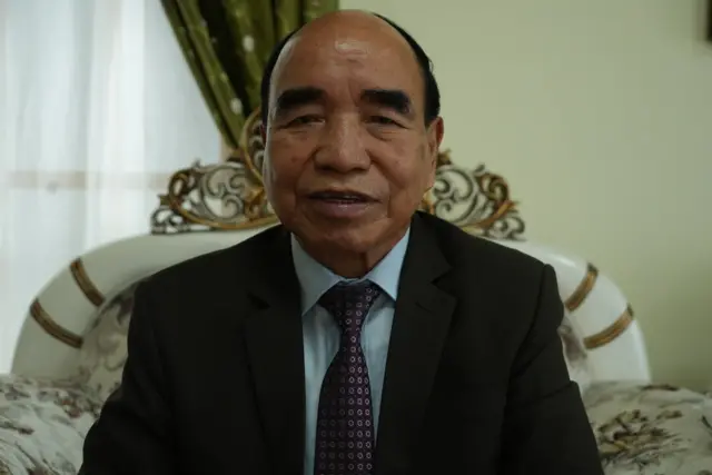 मिज़ोरम के मुख्यमंत्री ज़ोरमथांगा