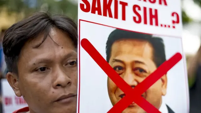 protes terhadap setya novanto