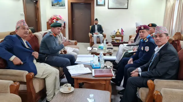 केन्द्रीय सुरक्षा समितिको पहिलो बैठक