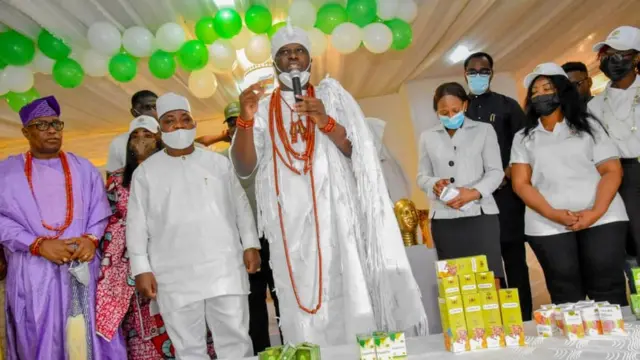 Ooni nibi ifilọlẹ oogun ibilẹ covid 19